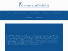 Tablet Screenshot of pitmanglass.com